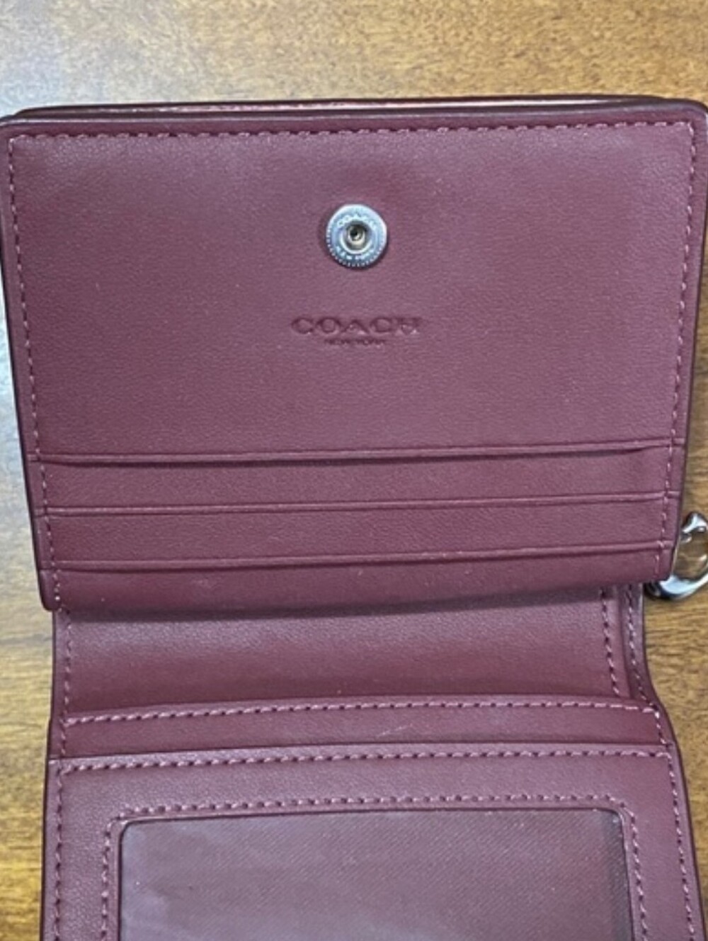 NEW! Coach Pebble Leather Rowan File Bag W/ Matching Wallet - Soft Pink 🩷 - Picture 7 of 10